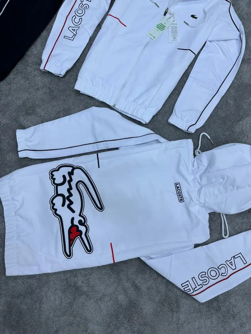 Conjunto Lacoste Blanco