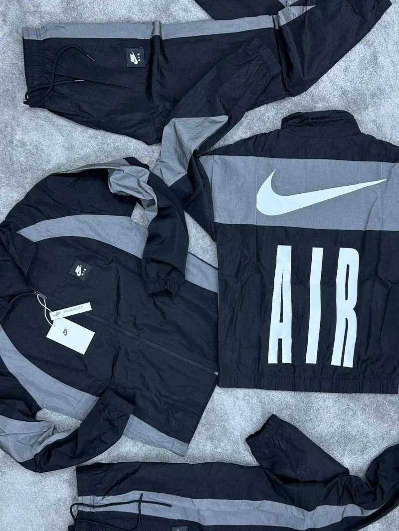 Conjunto Nike Air Negro y Gris