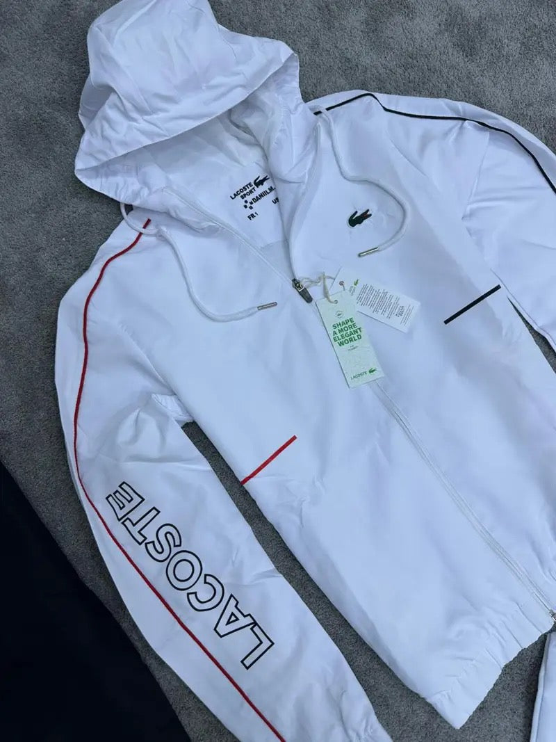 Conjunto Lacoste Blanco
