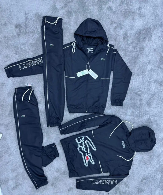 Conjunto Lacoste Negro