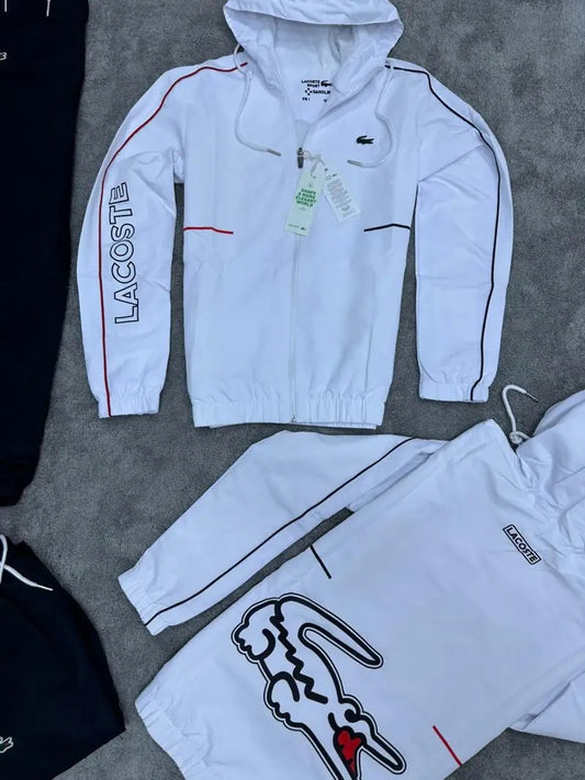 Conjunto Lacoste Blanco