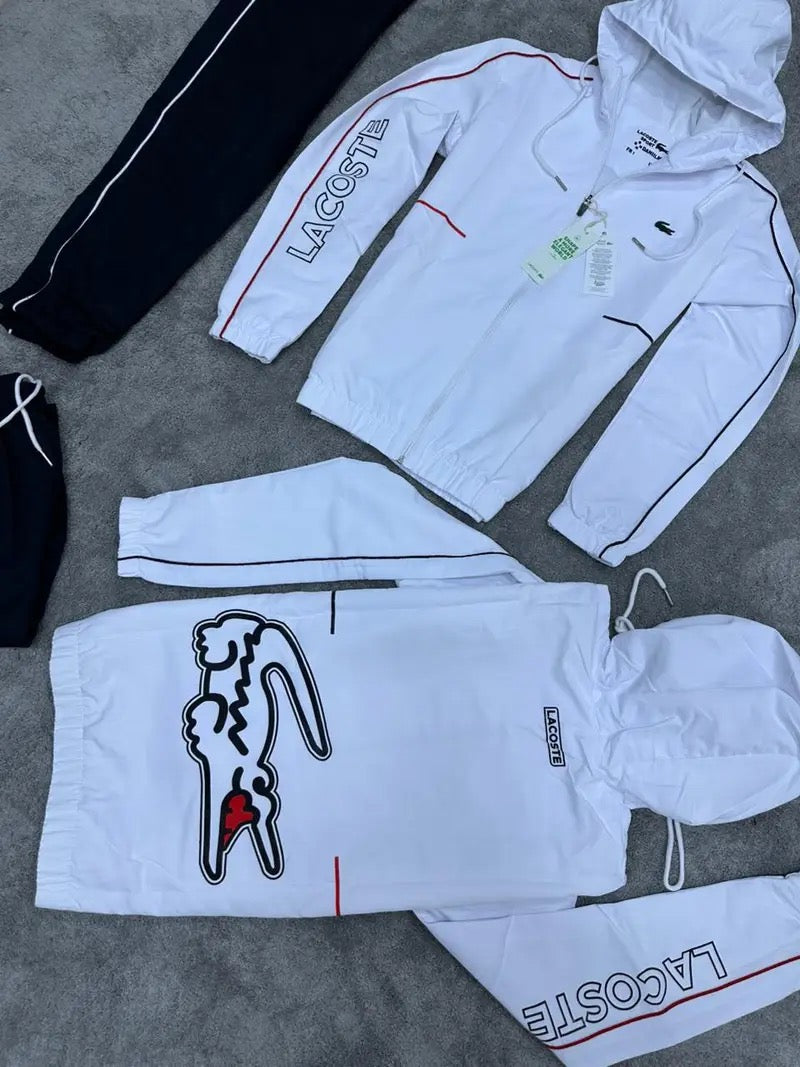 Conjunto Lacoste Blanco