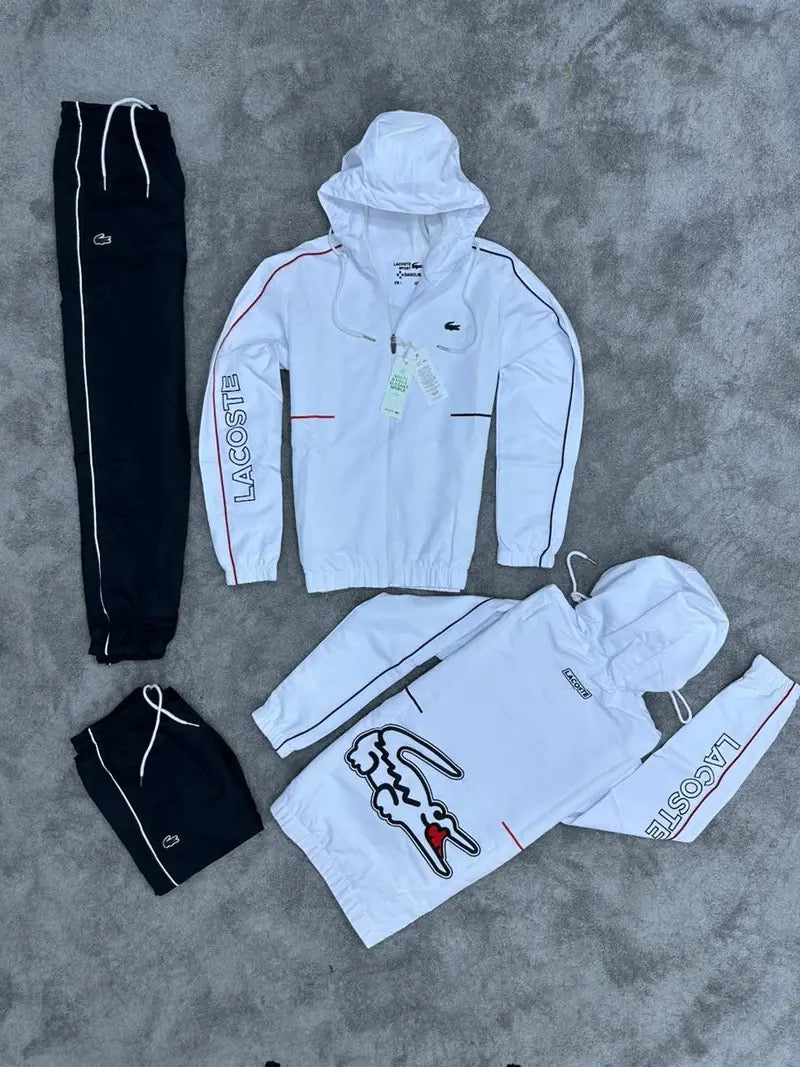 Conjunto Lacoste Blanco