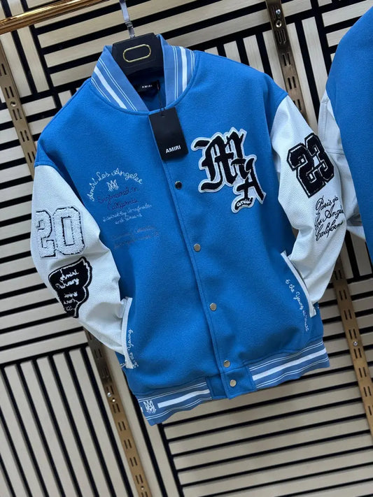 Chaqueta Amiri Azul y Blanco