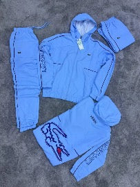Conjunto Lacoste Azul