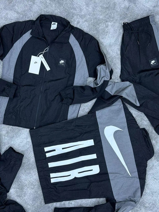 Conjunto Nike Air Negro y Gris