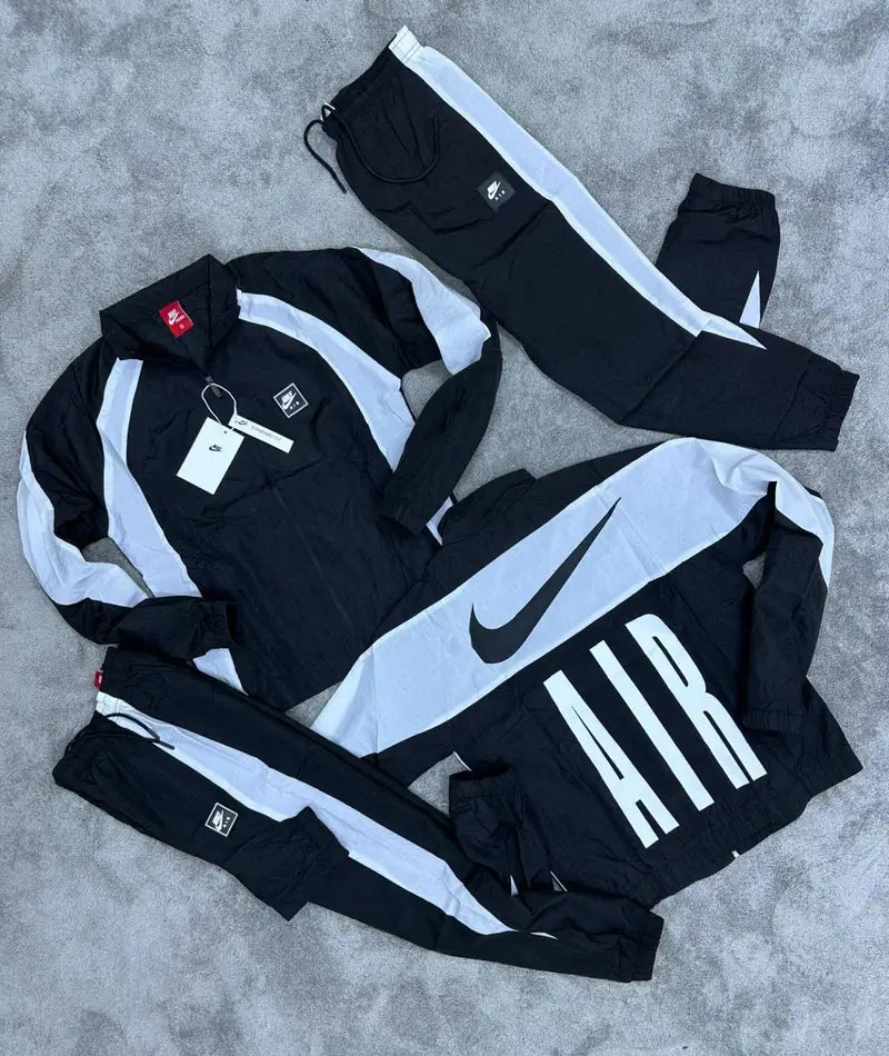 Conjunto Nike Air Negro y Blanco