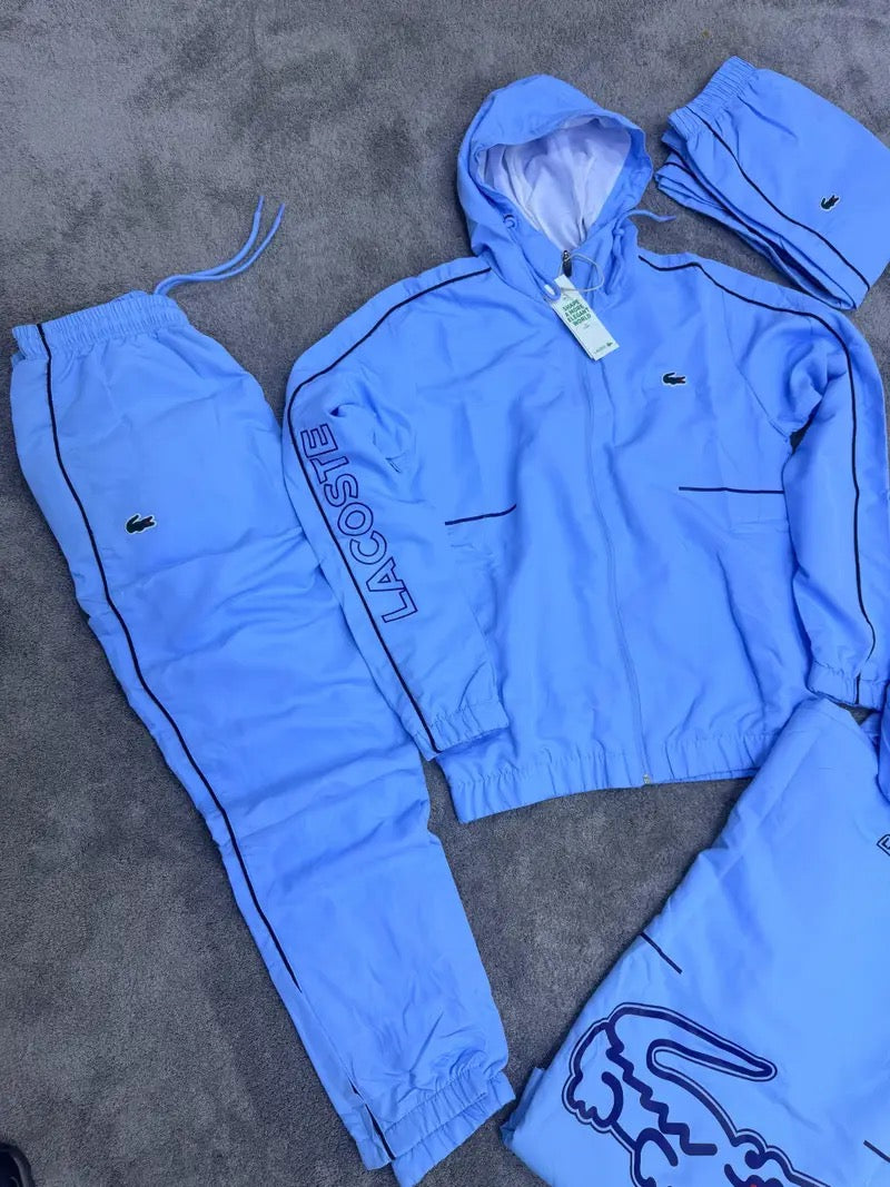 Conjunto Lacoste Azul