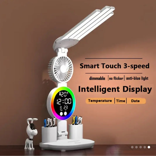 Lámpara de escritorio LED inteligente con control táctil